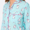 Dabbing Unicorn Pajama Set Model Close up Image