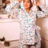 Enchanted Forest Pajama Set Model Image